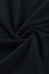 Black Floral Embroidered Round Neck Short Sleeve T Shirt
